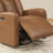 Genuine Leather Triple Motor Glider Swivel Rocker Power Recliner With Power Headrest And Power Lumbar Support-870454256