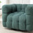 Avdul 38" Wide Tufted Swivel Chair with Square Arm-82170367