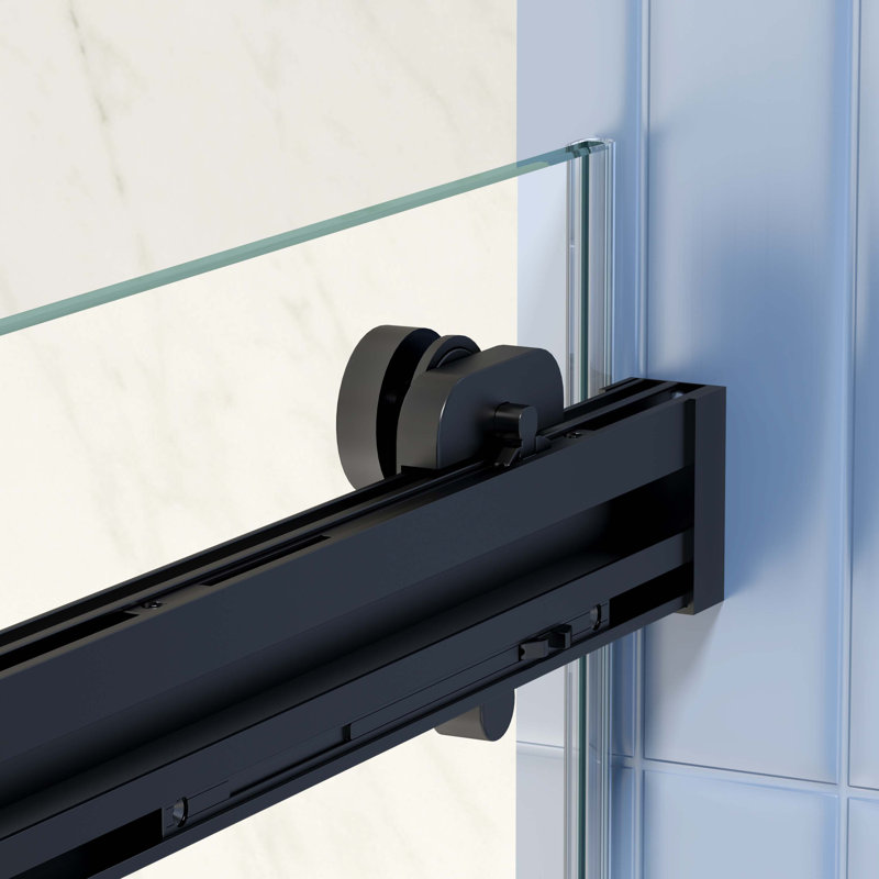 Portes de douche, Noir mat