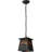 1 - Light Black Lantern Pendant