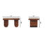 Table basse Chunky Chestnut