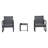 Taube 2 Seater Rattan Conversation Set-54374930