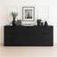 Commode noire à trois tiroirs Morgan-430508700