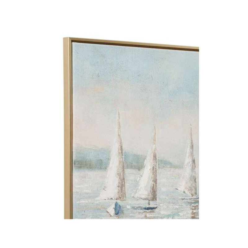 Sailing Day Framed Canvas
