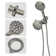 Double Rain Shower Set with 8-Functions