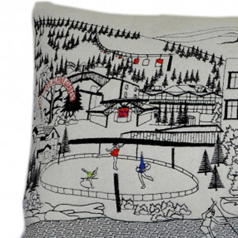 Coussin lombaire 14 "X 35", 14 po x 35 po, Crème