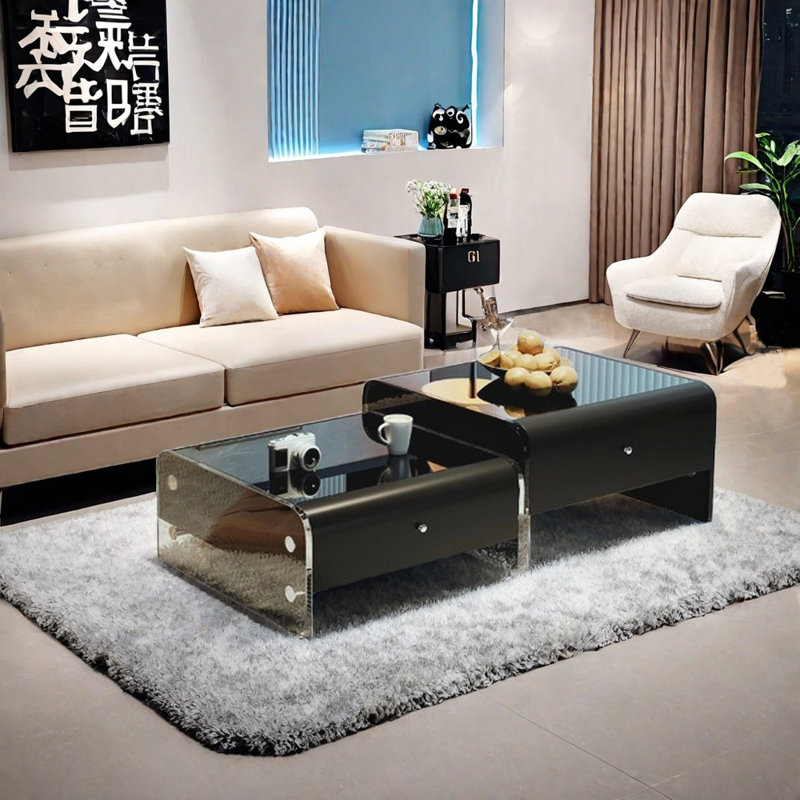 American style minimalist coffee table