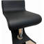 Tabouret de bar moderne pivotant courbé ajustable Modern