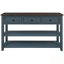 Console 50 "avec tiroirs et tablette pour hall d'entrée-101369991