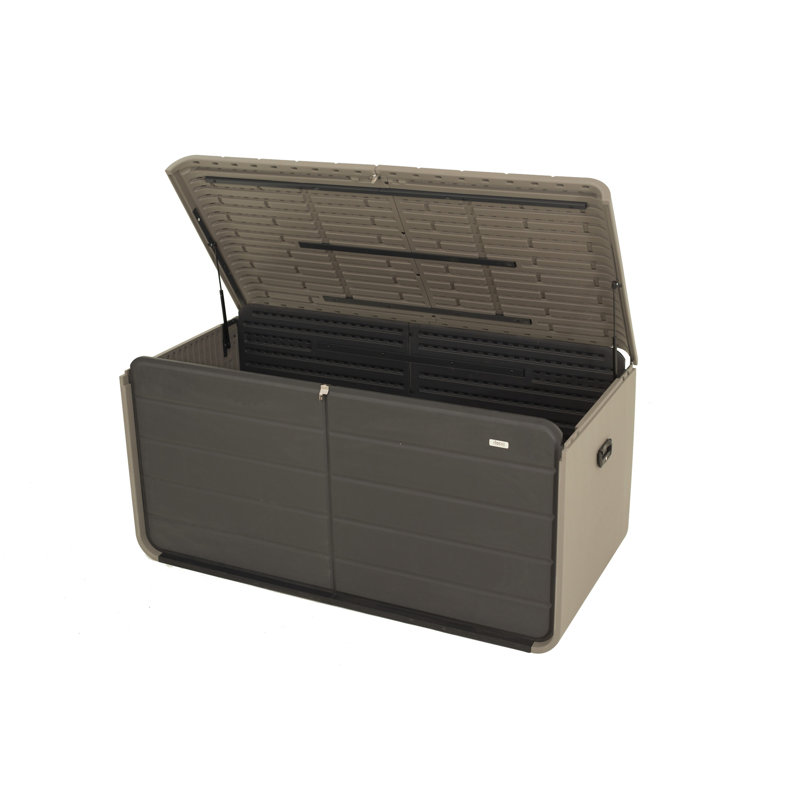 Boîte de rangement en plastique 200 gallons, H 29,92 po x l 62,99 po x P 31,5 po