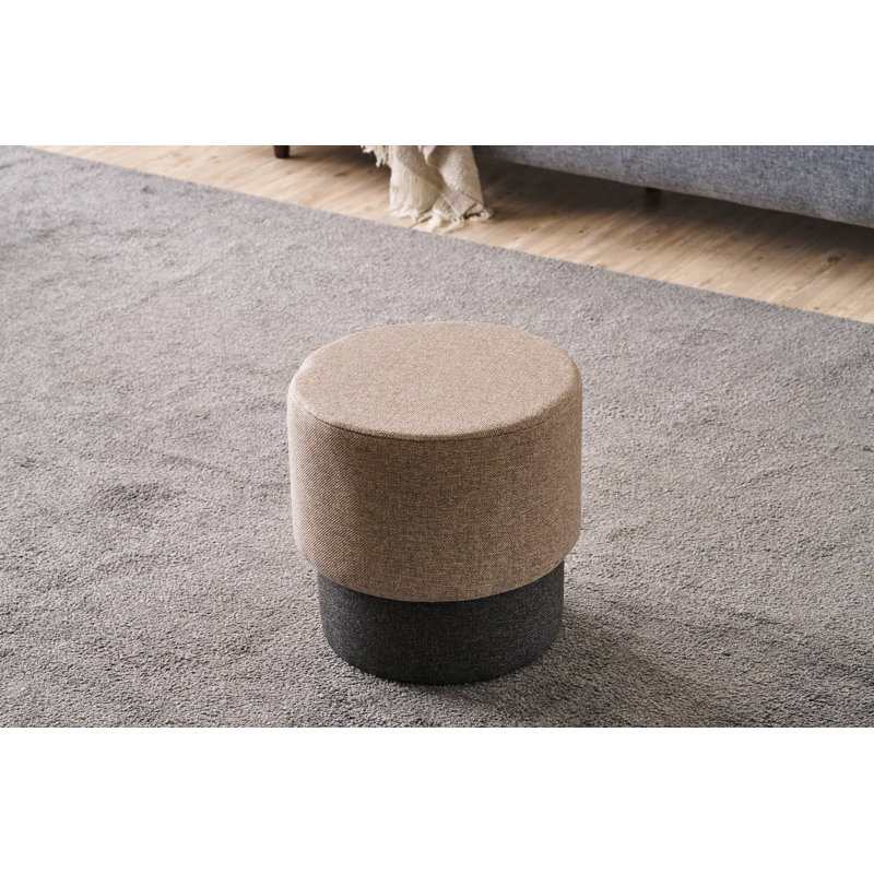 Pouf, Brun