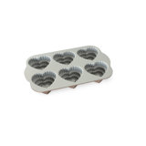 Nordic Ware Non-Stick Novelty Tiered Hearts Cakelet Pan