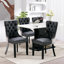 Chaises de salle à manger, chaise de salle à manger rembourrée haut de gamme avec anneau clouté-511006614-531111161-531111163