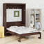 Lit escamotable peu encombrant, se plie parfaitement dans une armoire pour un usage quotidien-143654975-143654912