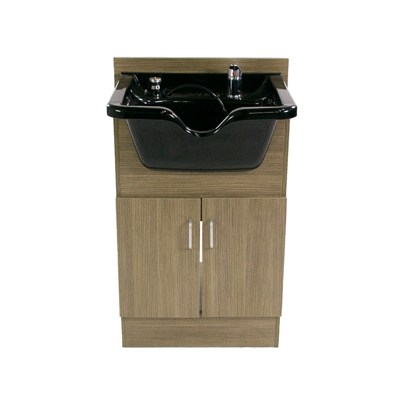 Armoire à shampooing, Bois clair