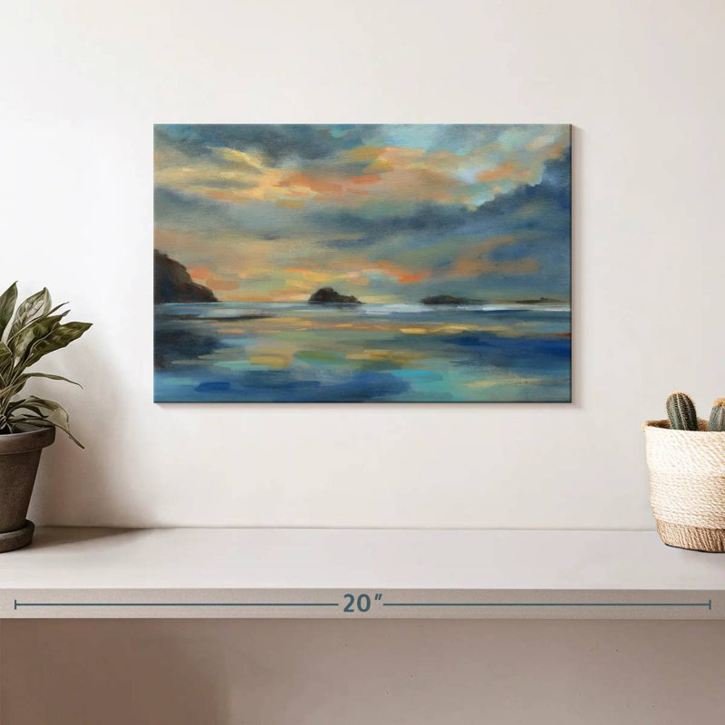 Gillard Pacific Sunset II, H 8 po x l 12 po