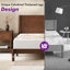 Base de lit en bois massif Bilal Mid Century-1904663219-1904663217