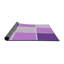 Tapis mauve à motif géométrique Kimbro-170811473