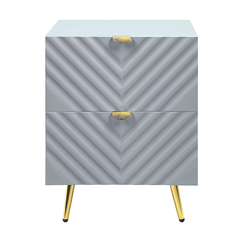 Gaines Nightstand, Light Gray