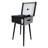 Arkrocket Discovery Retro Turntable Wireless Record Player With Legs (Gray)