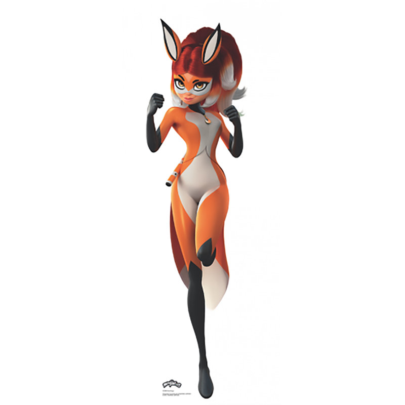 Miraculeuse renard rouge en carton
