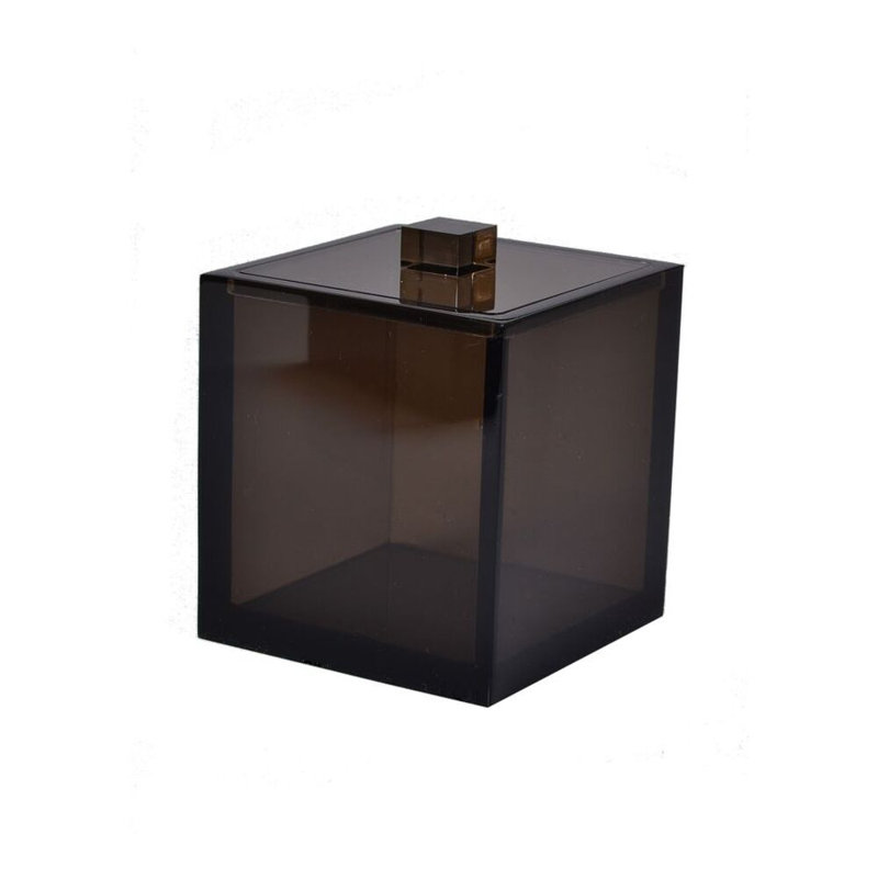 Bathroom Storage Container, Smoked