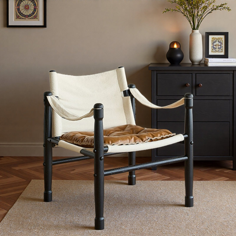 French Style Fabric Single Leisure Chair.