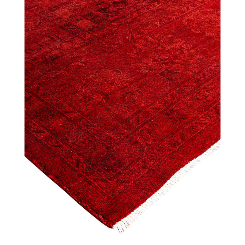 Overyed One-of-a-Kind Rectangle 10' X 13'6" Hand Knotted Area Rug