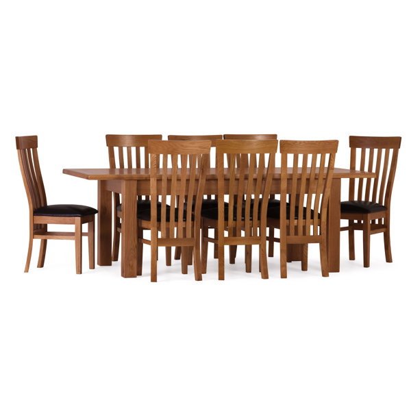 August Grove Rebekah 6 - Person Butterfly Leaf Solid Wood Dining Set ...