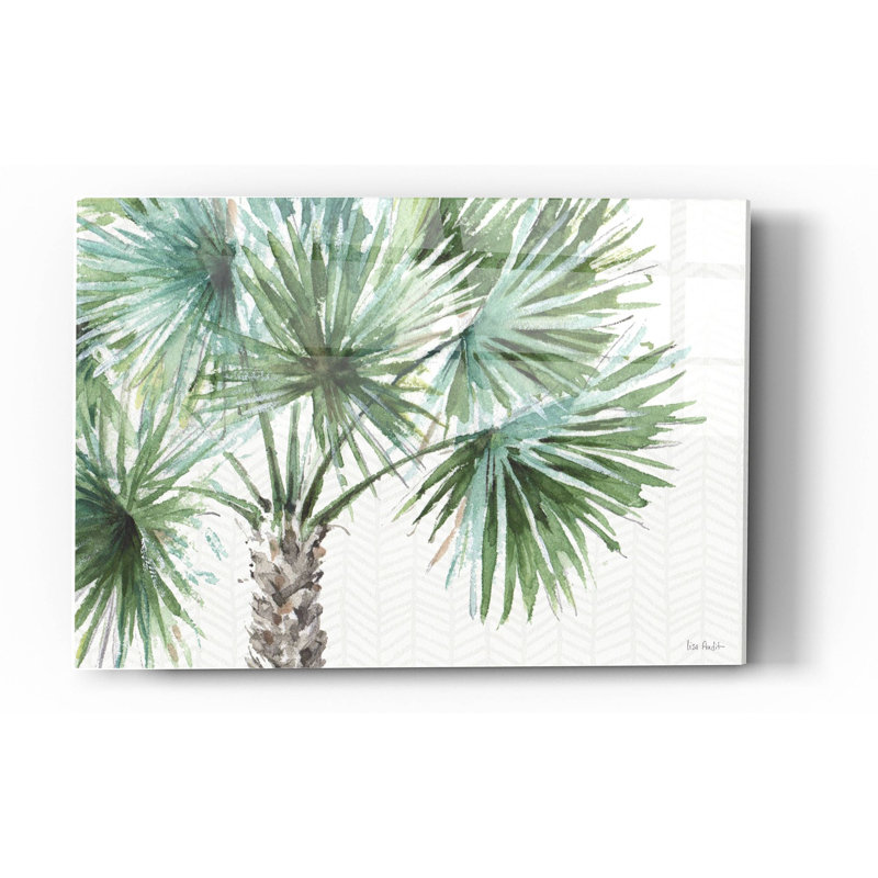 «Mixed Greens I» par Lisa Audit, art mural en verre acrylique, H 24 po x l 36 po x P 0,2 po