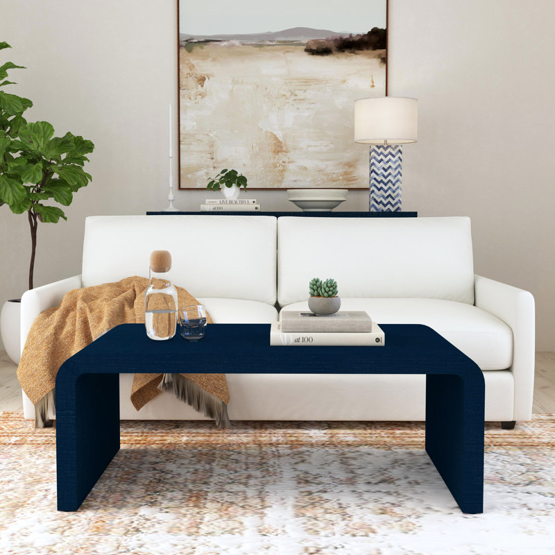 Chatham Sled Coffee Table, Navy