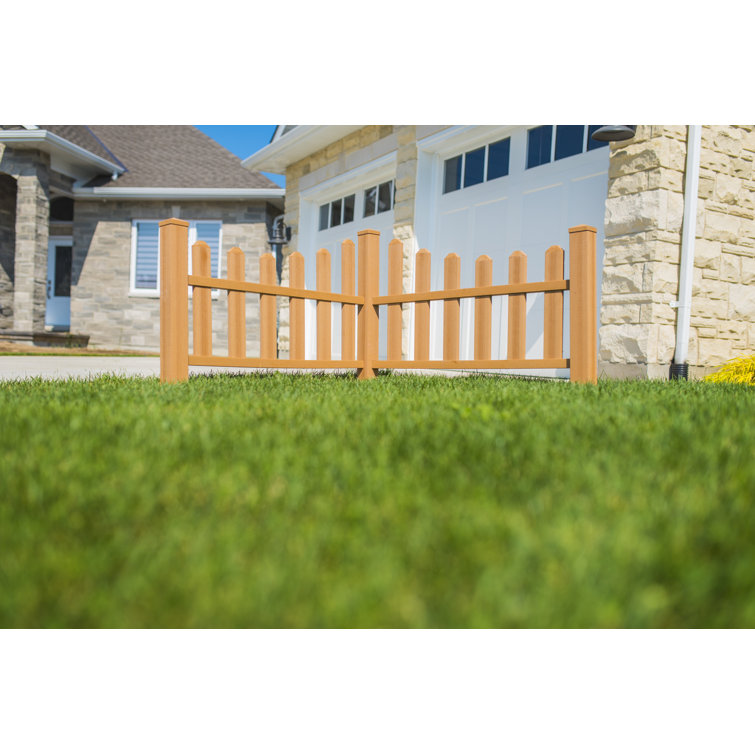 Vita Vinyl Fencing with 12 Panel(s) Included & Reviews | Wayfair