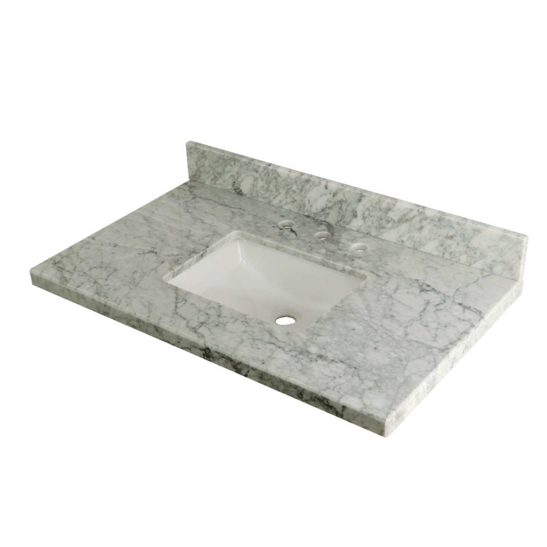 Kingston Brass Templeton Marble Vanity Sink Top Kingston Brass