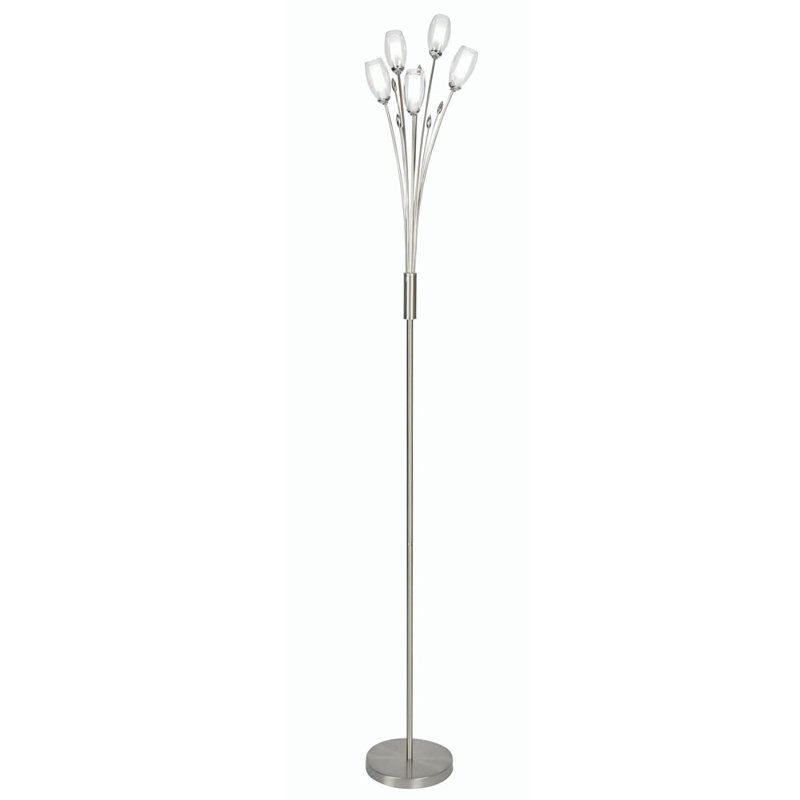 Newland 185.5cm Novelty Floor Lamp, Antique Chrome