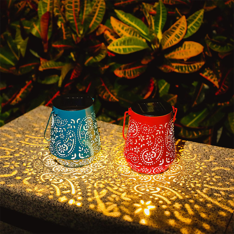 Demeree Solar Powered Outdoor Lantern