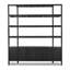 Reza Solid Wood Bookcase-1157326369
