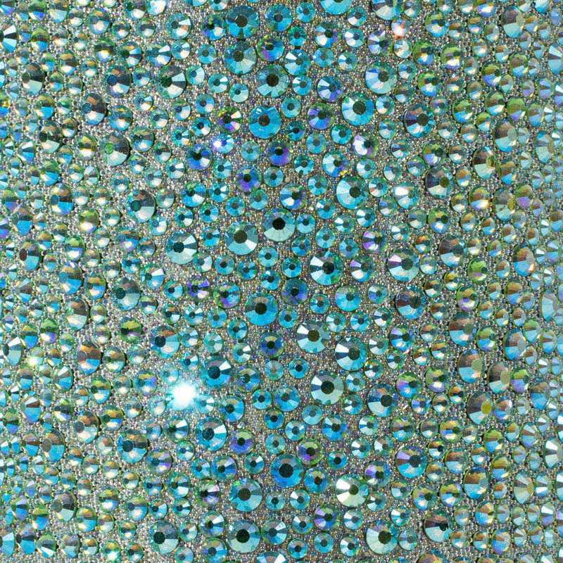 Verre Strass, Lime iridescente