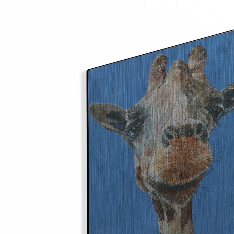 "Norman" par Melissa Symons sur métal, H 16 po x l 12 po