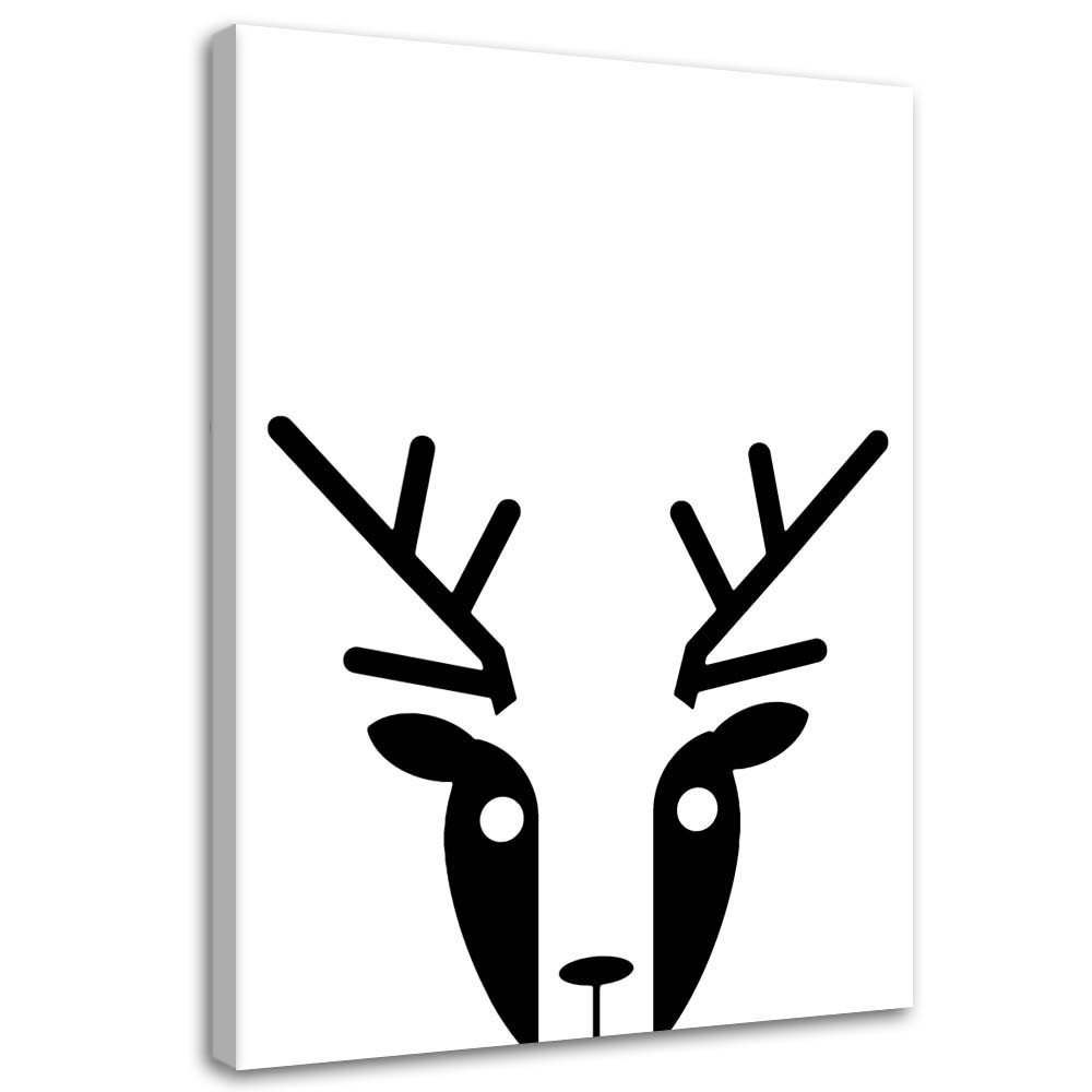 Leinwandbild Deer Animals