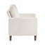 Chaise rembourrée en velours côtelé