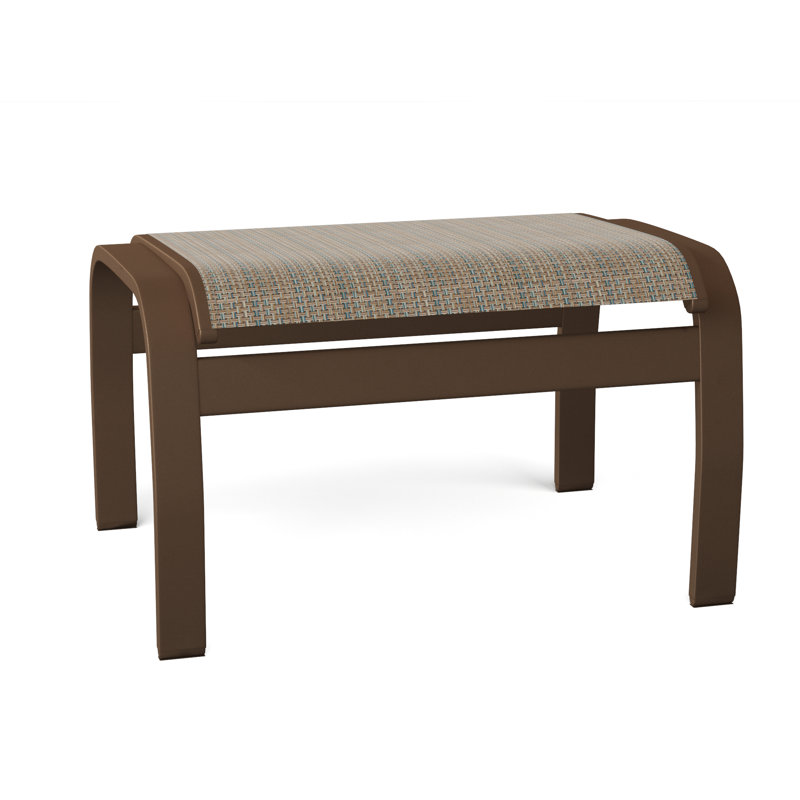 Repose-pieds d'extérieur avec coussin Askar, Désert texturé, Skip