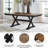 Jancey Extendable Solid Wood Base Dining Table