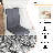 Modern 5-Piece Rectangular Faux Marble Dining Table Set-323867930-323867928