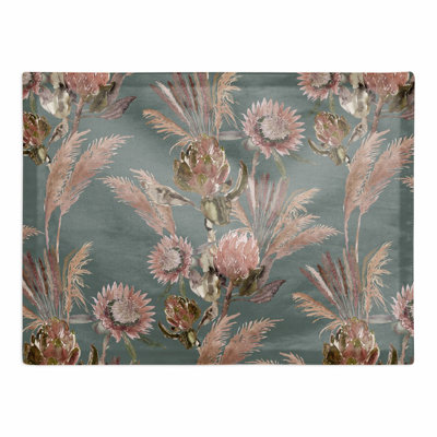 Napperon en polyester 14 "Protea Blooms