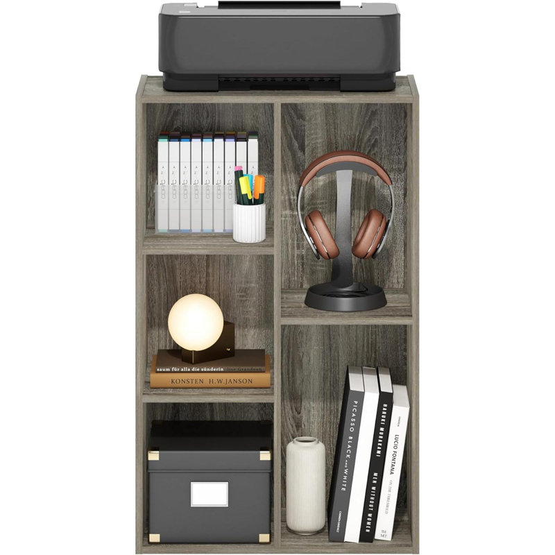 Luder 5-Cube Reversible Open Shelf, French Oak