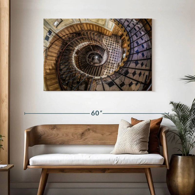 Lilie Spiral Staircase In Paris, 30" H x 45" W