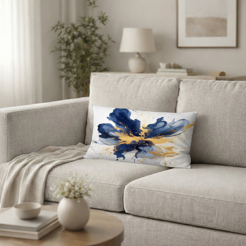 Coussin Fractals, H 12 po x l 20 po