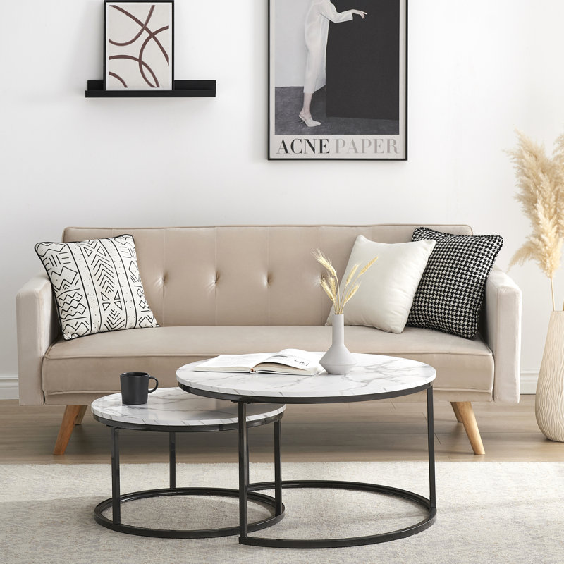 Dyches Nesting Coffee Table, Black