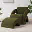 Fauteuil rembourré avec repose-pieds-203765711