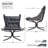Greycin 29" Wide Genuine Leather Accent Chair
